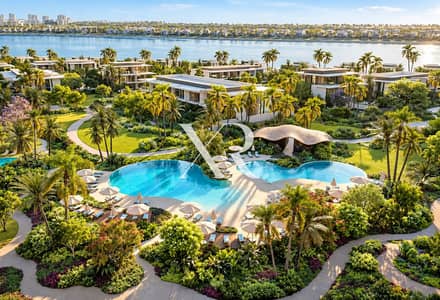 تاون هاوس 3 غرف نوم للبيع في جزر دبي، دبي - Tropical Lagoon Resort Retreat. png