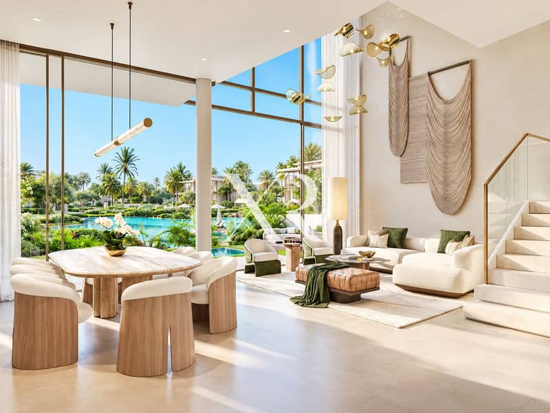 4 Luxury Tropical Resort Living And Dining Room. png