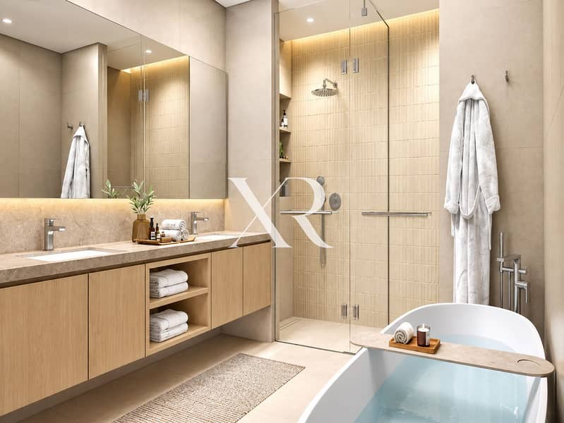 9 Warm Minimalist Spa Bathroom. png