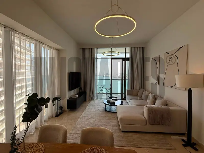 Sea View 2BR | Furnished | Balcony & Modern Interiors