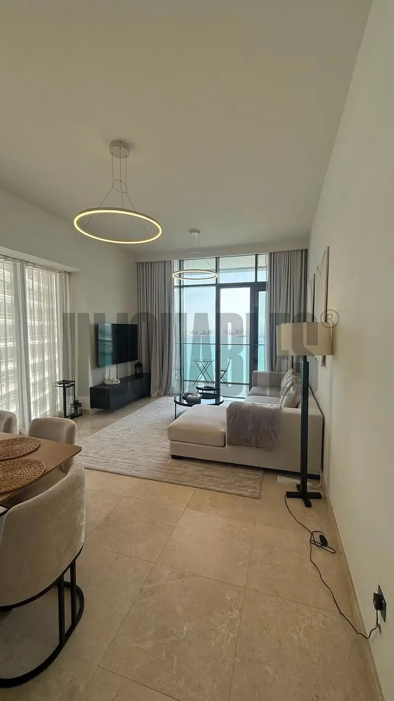 Sea View 2BR | Furnished | Balcony & Modern Interiors