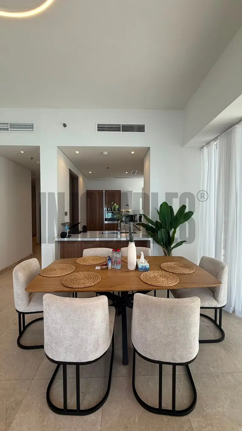 Sea View 2BR | Furnished | Balcony & Modern Interiors