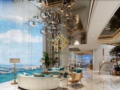 3 Camere Appartamento in vendita a Dubai Harbour, Dubai - Appartamento a Dubai Harbour，DAMAC Bay by Cavalli，DAMAC Bay Tower B, 3 camere da letto, 9450000 AED - 16764499