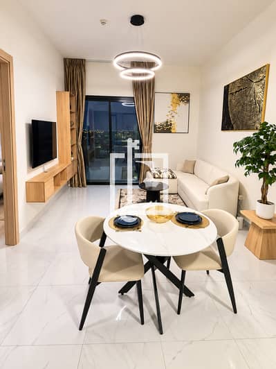 1 Bedroom Apartment for Sale in Jebel Ali, Dubai - Modern Marble-Tone Apartment Interior. png 1 Bedroom Apartment for Sale in Jebel Ali, Dubai - Modern Marble-Tone Apartment Interior. png