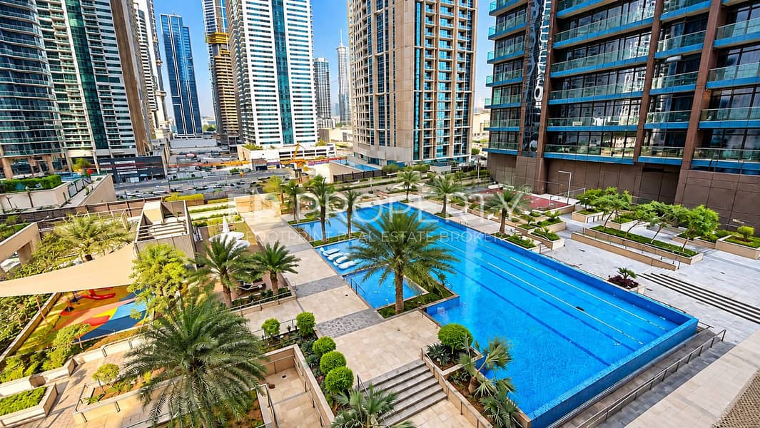 15 Vibrant Rooftop Pool Among Skyscrapers. png
