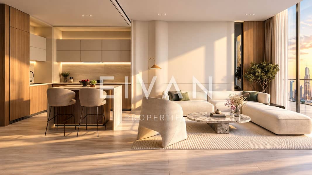 5 Sunset Glow in a Modern Apartment. png