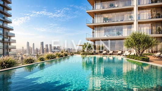 1 Спальня Апартаменты Продажа в Дубай Хелскер Сити Фаза 2, Дубай - Luxury Rooftop Infinity Pool Skyline. png