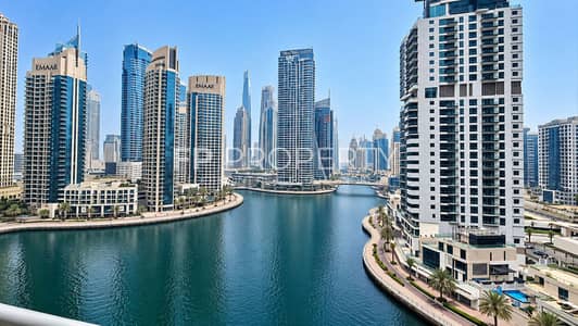 1 Slaapkamer Appartement te Huur in Dubai Marina, Dubai - Dubai Marina Skyline and Canal. png 1 Slaapkamer Appartement te Huur in Dubai Marina, Dubai - Dubai Marina Skyline and Canal. png