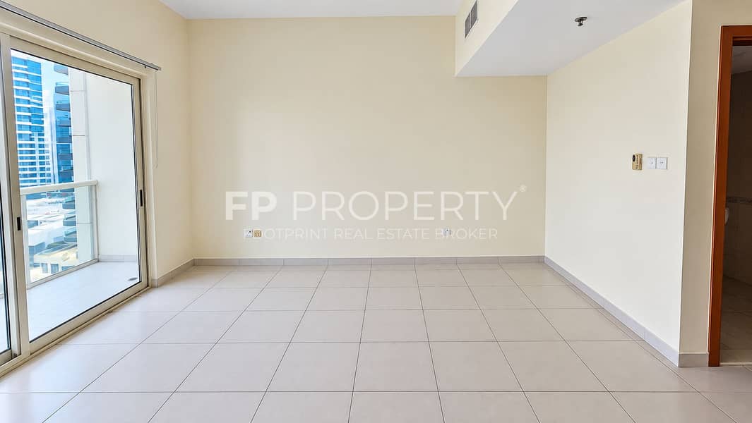 2 Empty Modern Apartment with City Balcony Views. png