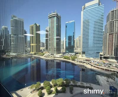 Office de  à à louer à Jumeirah Lake Towers (JLT), Dubai - JBC905-01-lake-view. jpg