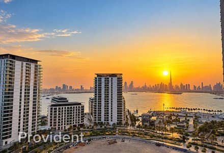 1 Bedroom Flat for Rent in Dubai Creek Harbour, Dubai - Vacant | Stunning View | High floor