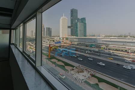 Office for Rent in Sheikh Zayed Road, Dubai - A Grade Tower | Fitted Unit | Metro Adjacent