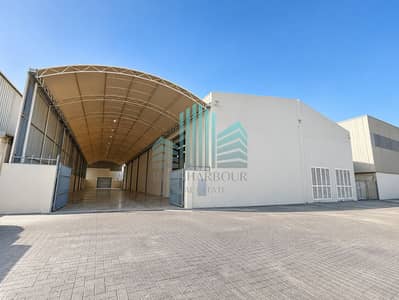 Warehouse zum Miete in Al Quoz, Dubai - Modern Warehouse Canopy and Paved Forecourt (1). jpg Warehouse zum Miete in Al Quoz, Dubai - Modern Warehouse Canopy and Paved Forecourt (1). jpg