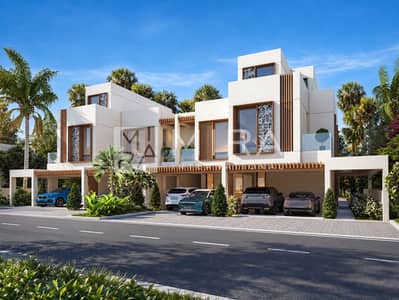 4 Schlafzimmer Townhouse zum Verkauf in DAMAC Lagoons, Dubai - Elegant poolside property rendering-3 4 Schlafzimmer Townhouse zum Verkauf in DAMAC Lagoons, Dubai - Elegant poolside property rendering-3