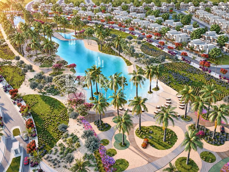 5 Aerial lagoon resort with empty shores-7