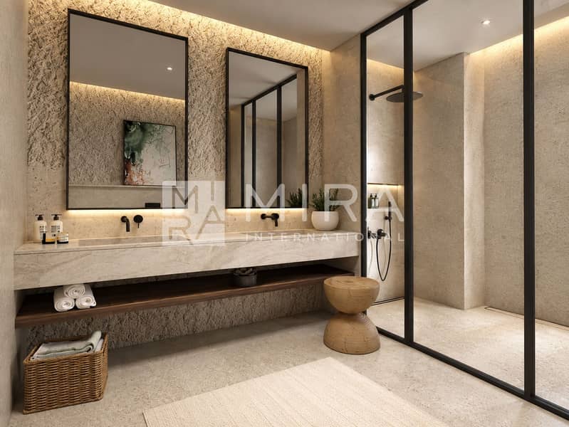 9 Polished modern bathroom interior-4