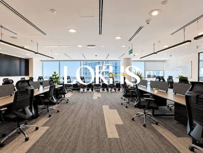 Office for Rent in Dubai Media City, Dubai - SEA VIEW | 4 CHEQUES | FITTED OFFFICE Office for Rent in Dubai Media City, Dubai - SEA VIEW | 4 CHEQUES | FITTED OFFFICE