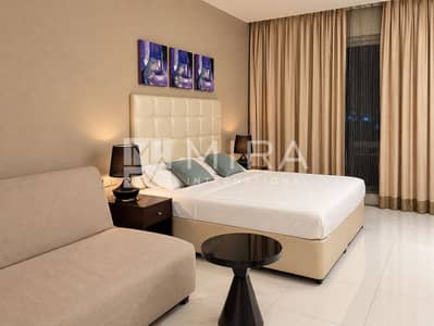 Studio zum Miete in Dubai South, Dubai - Brightened, tidy interior with nighttime views-3 Studio zum Miete in Dubai South, Dubai - Brightened, tidy interior with nighttime views-3