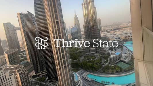 2 Bedroom Flat for Rent in Downtown Dubai, Dubai - Spacious 2BR | High Floor | Burj and Fountain View