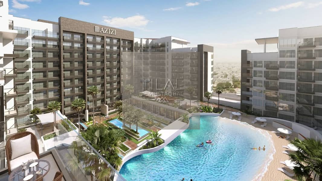Apartamento en Dubai Studio City,Azizi Beach Oasis (Azizi Mirage 1), 50000 AED - 15876815 Apartamento en Dubai Studio City,Azizi Beach Oasis (Azizi Mirage 1), 50000 AED - 15876815