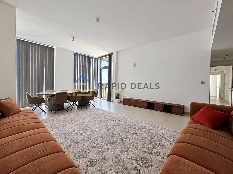 High-Floor 3BR+M Apartment - Fully Furnished Unit High-Floor 3BR+M Apartment - Fully Furnished Unit