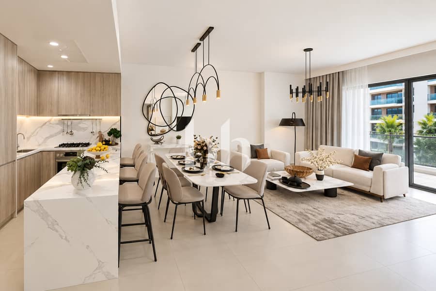 4 Warm Minimalist Marble Kitchen