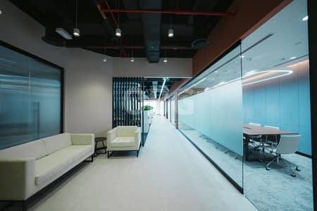 Office for Rent in Sheikh Zayed Road, Dubai - Fully Furnished Office | Premium Fit-Out | Emaar B