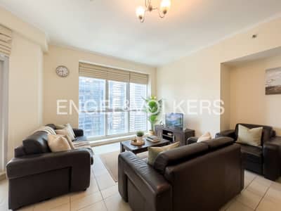 2 Bedroom Flat for Rent in Dubai Marina, Dubai - Furnished | Marina Views | Vacant