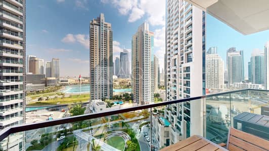 2 Bedroom Apartment for Rent in Downtown Dubai, Dubai - Fountain View | Chiller Free | 2 Cheques | Vacant
