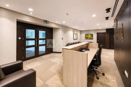 Office for Rent in Sheikh Zayed Road, Dubai - Fitted office | Near metro|Grade A tower
