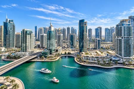 2 Bedroom Apartment for Rent in Dubai Marina, Dubai - High Floor | Marina View | Big Layout