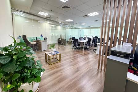 Office for Rent in Barsha Heights (Tecom), Dubai - Furnished | Ready to Move In | Partition