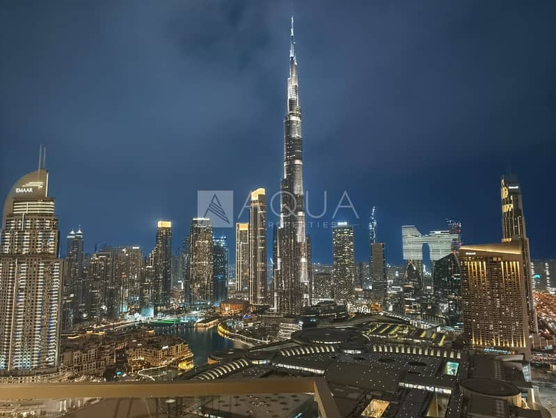 Full Burj & Fountain | 2 Cheques | High Floor Full Burj & Fountain | 2 Cheques | High Floor