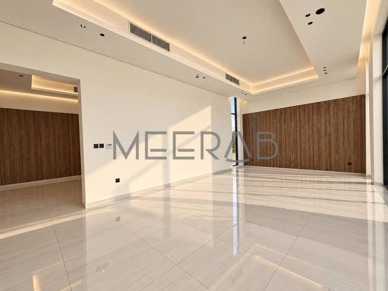 4 Sunlit Minimalist Room with Wood Accents. png
