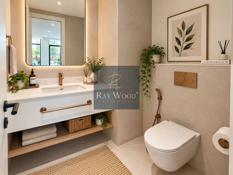 20 Warm Minimalist Powder Room. png