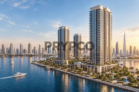 2 Cпальни Апартаменты Продажа в Дубай Крик Харбор, Дубай - Altus Waterfront Skyline at Golden Hour (1). png 2 Cпальни Апартаменты Продажа в Дубай Крик Харбор, Дубай - Altus Waterfront Skyline at Golden Hour (1). png
