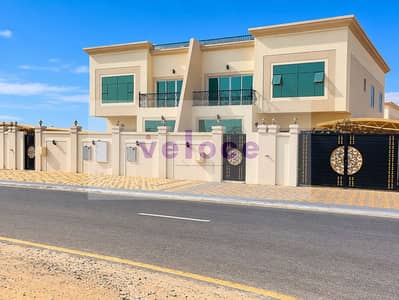 فیلا 5 غرف نوم للايجار في حوشي، الشارقة - Modern Villa with Ornate Gates. png فیلا 5 غرف نوم للايجار في حوشي، الشارقة - Modern Villa with Ornate Gates. png