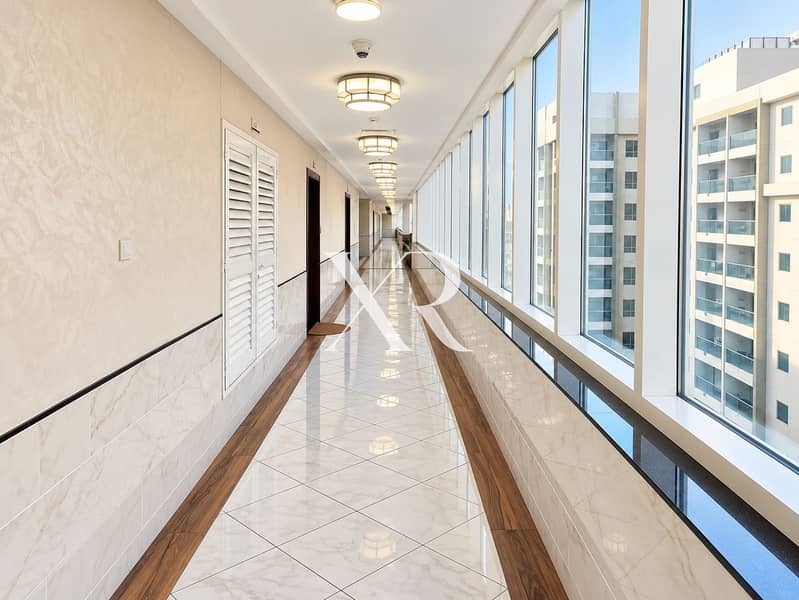 14 Modern Sunlit Apartment Corridor. png