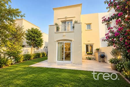 3 habitaciones Villa para en Alquiler en The Springs, Dubai - Modern Mediterranean Villa Garden. jpg