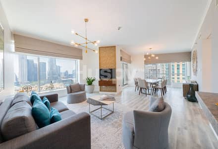 Appartement de 2 chambres à à louer à Downtown Dubai, Dubai - Appartement à Downtown Dubai，Burj Views，Burj Views A, 2 chambres, 180000 AED - 16782085
