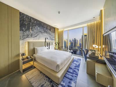 Hotel Apartment for Sale in Dubai Marina, Dubai - Full Marina View | Managed by IHG Hilton