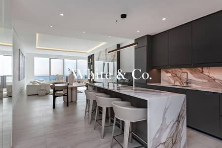 2 Bedroom Flat for Rent in Jumeirah Beach Residence (JBR), Dubai - Upgraded 2BR+Maid | High Floor Sea View