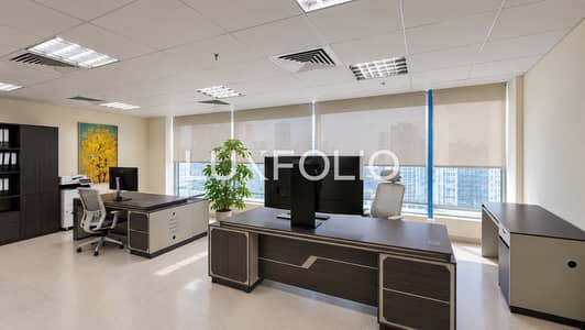 Office for Rent in Jumeirah Lake Towers (JLT), Dubai - Furnished | Close to Metro | High floor Office for Rent in Jumeirah Lake Towers (JLT), Dubai - Furnished | Close to Metro | High floor