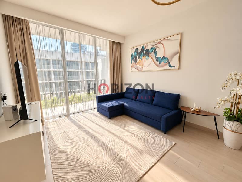 4 Sunlit Navy Sofa Living Room. png