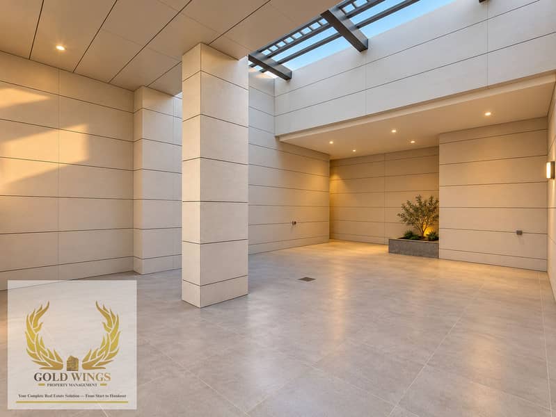 3 Minimalist Skylit Stone Courtyard. png