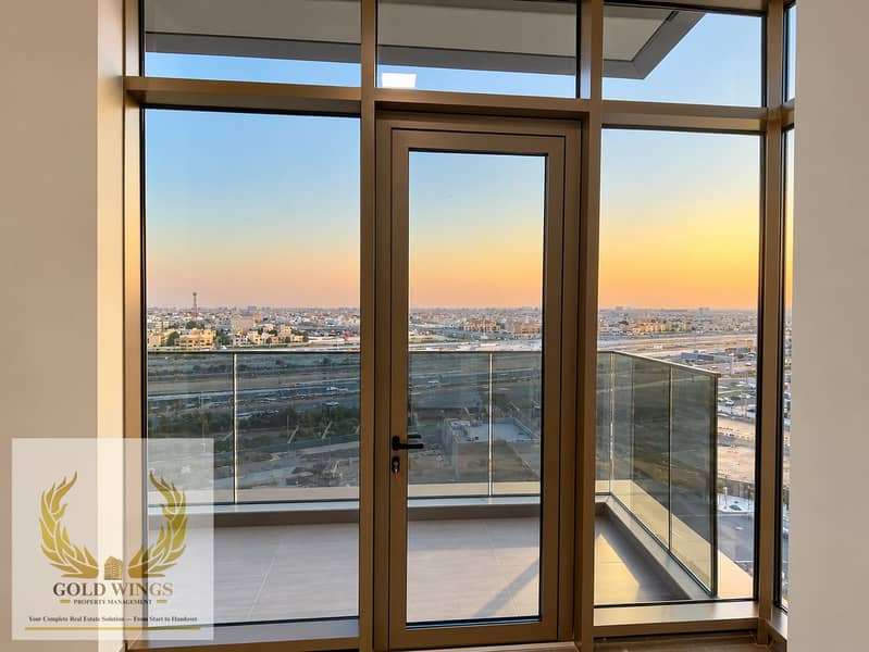 12 Modern Glass Balcony at Sunset. png