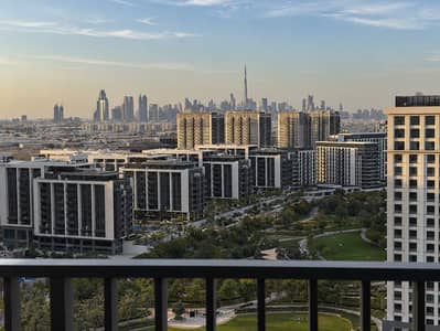2 Bedroom Apartment for Sale in Dubai Hills Estate, Dubai - Панорама Дубая с видом на Бурдж-Халифу. png