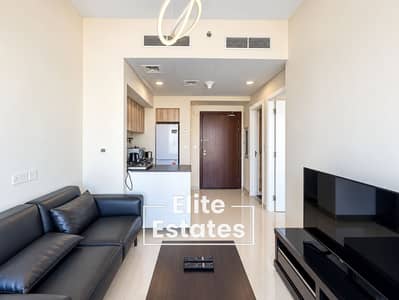 1 Bedroom Apartment for Rent in DAMAC Hills, Dubai - Modern Open-Plan Living Space. png
