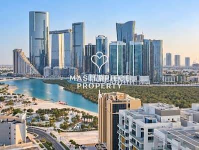 1 Bedroom Flat for Rent in Al Reem Island, Abu Dhabi - Mangrove View | Vacant | High Floor