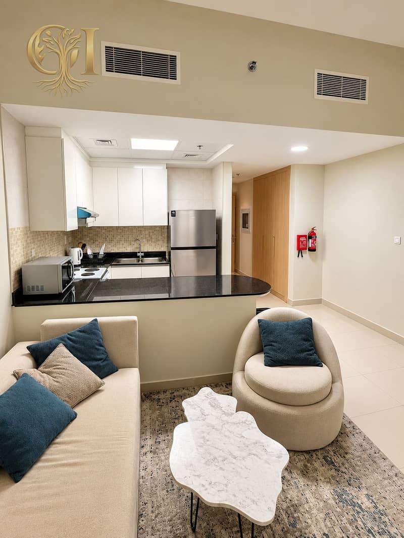 2 Modern Beige Studio with Open Kitchen. png